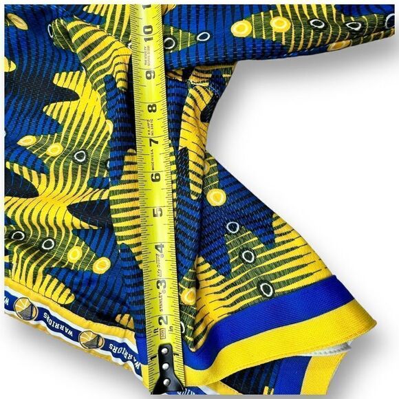 HYPE Golden State Warriors Kente Basketball Shorts Men’s XL MSRP $100 - Picture 5 of 11